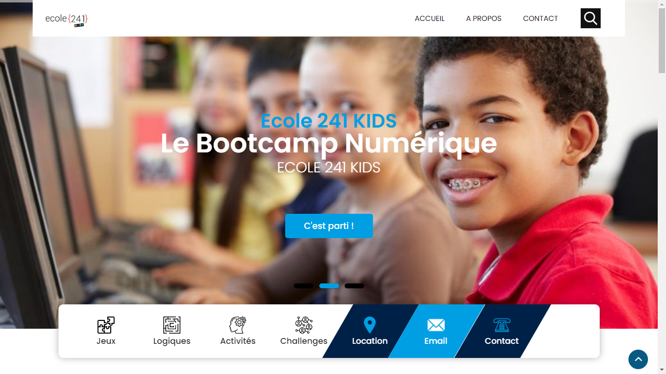 Proposition d'un site [#ecole241 Kids]